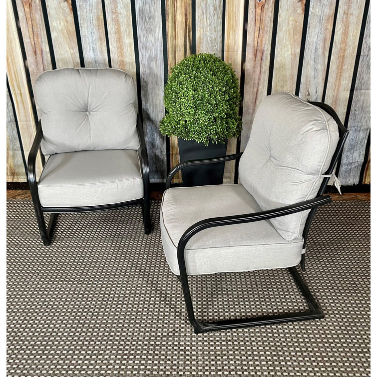 Humza C Spring Club Chair Pair